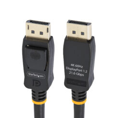 StarTech.com 2m VESA Gecertificeerde DisplayPort Kabel, 10 Pack, DisplayPort 1.2 Kabel met Vergrendeling, 4K 60Hz UHD, DP naar DP Kabel voor Monitor, Vergrendelbare DP Connectors