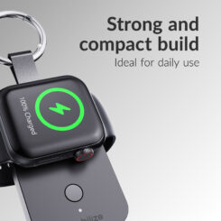 Mobilize Keychain Powerbank for Apple Watch 1000mAh 3W Black - Afbeelding 4