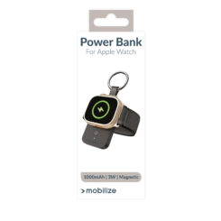 Mobilize Keychain Powerbank for Apple Watch 1000mAh 3W Black - Afbeelding 8