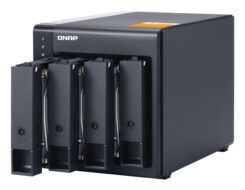 QNAP TL-D400S behuizing voor opslagstations HDD-/SSD-behuizing Zwart, Grijs 2.5/3.5" - Afbeelding 5