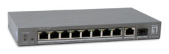 LevelOne PoE+Switch 8xGE PoE/1xGE/1xSFP 120W unmanag.Plastik - Afbeelding 3