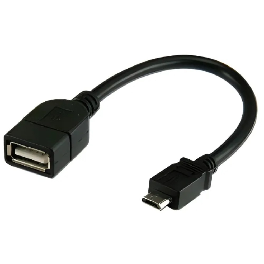 Techly 0.2m USB 2.0 Micro B - USB 2.0 A M/F USB-kabel 0,2 m Micro-USB B USB A 0,48 Gbit/s Zwart - Afbeelding 8