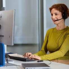 HP Poly Mission 415 Monaural USB Wired Headset - Afbeelding 4