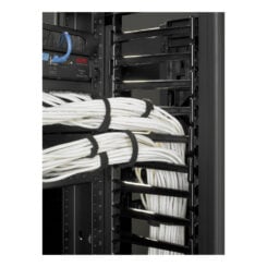 APC Valueline, verticale kabelmanager voor 2 & 4-stijls racks, 84"H X 6"B, dubbelzijdig met deuren - Afbeelding 7
