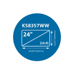 Kensington MagPro-privacyschermfilter met magneetstrip voor beeldschermen van 24" (16:9) - Afbeelding 9