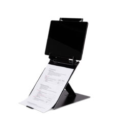 R-Go Tools Tablet- en laptopstandaard R-Go Riser Duo, geschikt voor 10-22 inch scherm, zwart - Afbeelding 7