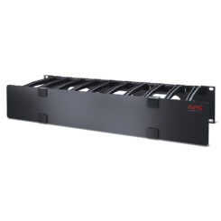APC Horizontale kabelgeleider, 2U x 15 cm diep, enkelzijdig met afdekplaat - Afbeelding 2