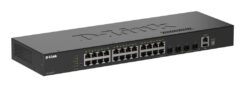 D-Link DGS-1530-28/E netwerk-switch Managed L2 Gigabit Ethernet (10/100/1000) Zwart - Afbeelding 2