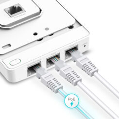 TP-Link Omada EAP615-WALL draadloos toegangspunt (WAP) 1774 Mbit/s Wit Power over Ethernet (PoE) - Afbeelding 3