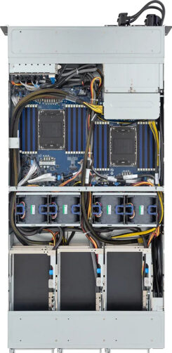 Gigabyte Intel Xeon 6700/6500 2U DP 4 x PCIe Gen5 GPUs (Palllet zending) - Afbeelding 4