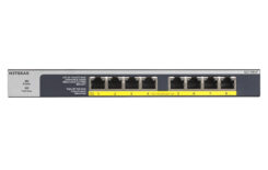 NETGEAR GS108LP Unmanaged Gigabit Ethernet (10/100/1000) Power over Ethernet (PoE) 1U Zwart, Grijs - Afbeelding 6