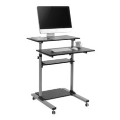 Techly ICA-TB TPM-3 staande bureau Zwart, Zilver - Afbeelding 5