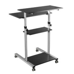 Techly ICA-TB TPM-3 staande bureau Zwart, Zilver - Afbeelding 16