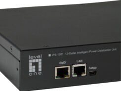 LevelOne IPS-1201E energiedistributie 12 AC-uitgang(en) Zwart - Afbeelding 3