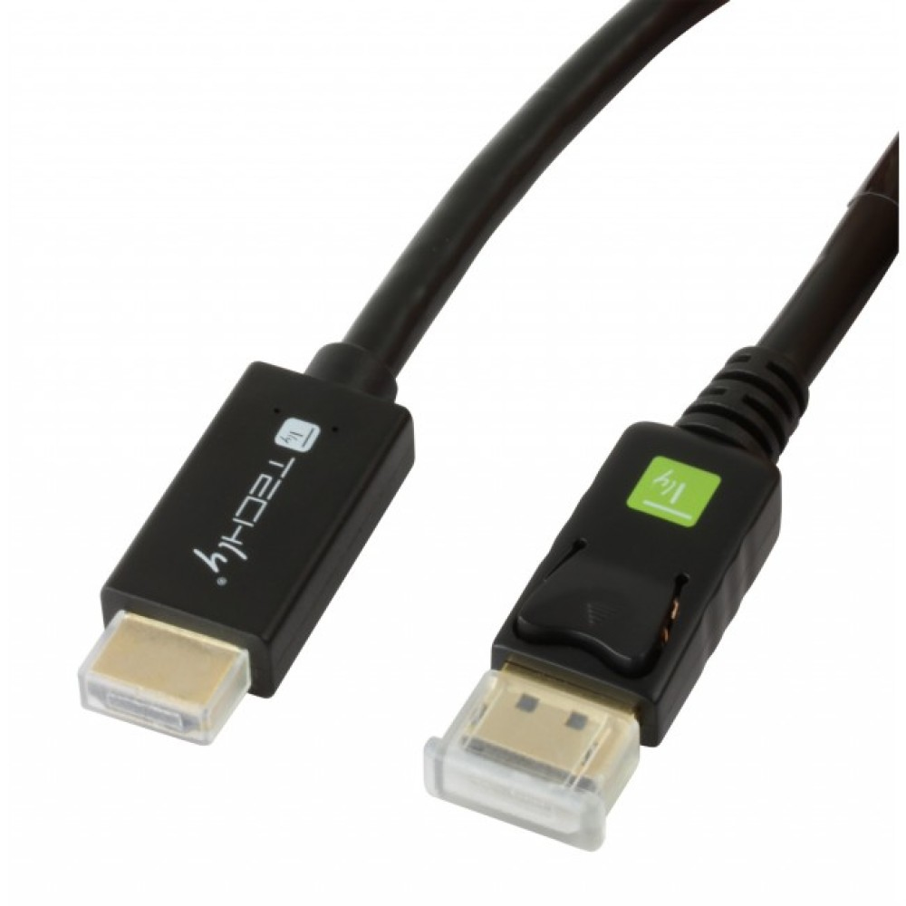 Techly ICOC DSP-H12-030 video kabel adapter 3 m DisplayPort HDMI Zwart - Afbeelding 6