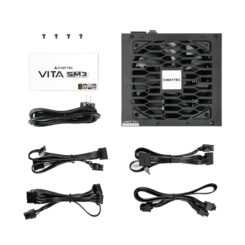 Chieftec Vita BPX-750-C power supply unit 750 W 20+4 pin ATX ATX Zwart - Afbeelding 10