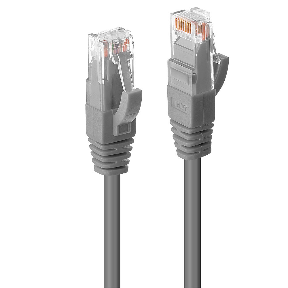 Lindy 45400 netwerkkabel Grijs 0,3 m Cat6 U/UTP (UTP) - Afbeelding 2