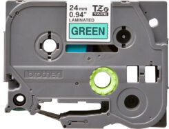 Brother TZE-751 labelprinter-tape Zwart op groen - Afbeelding 3
