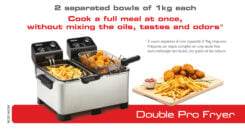 Tefal Double Pro FR3610 dubbele friteuse - Afbeelding 10