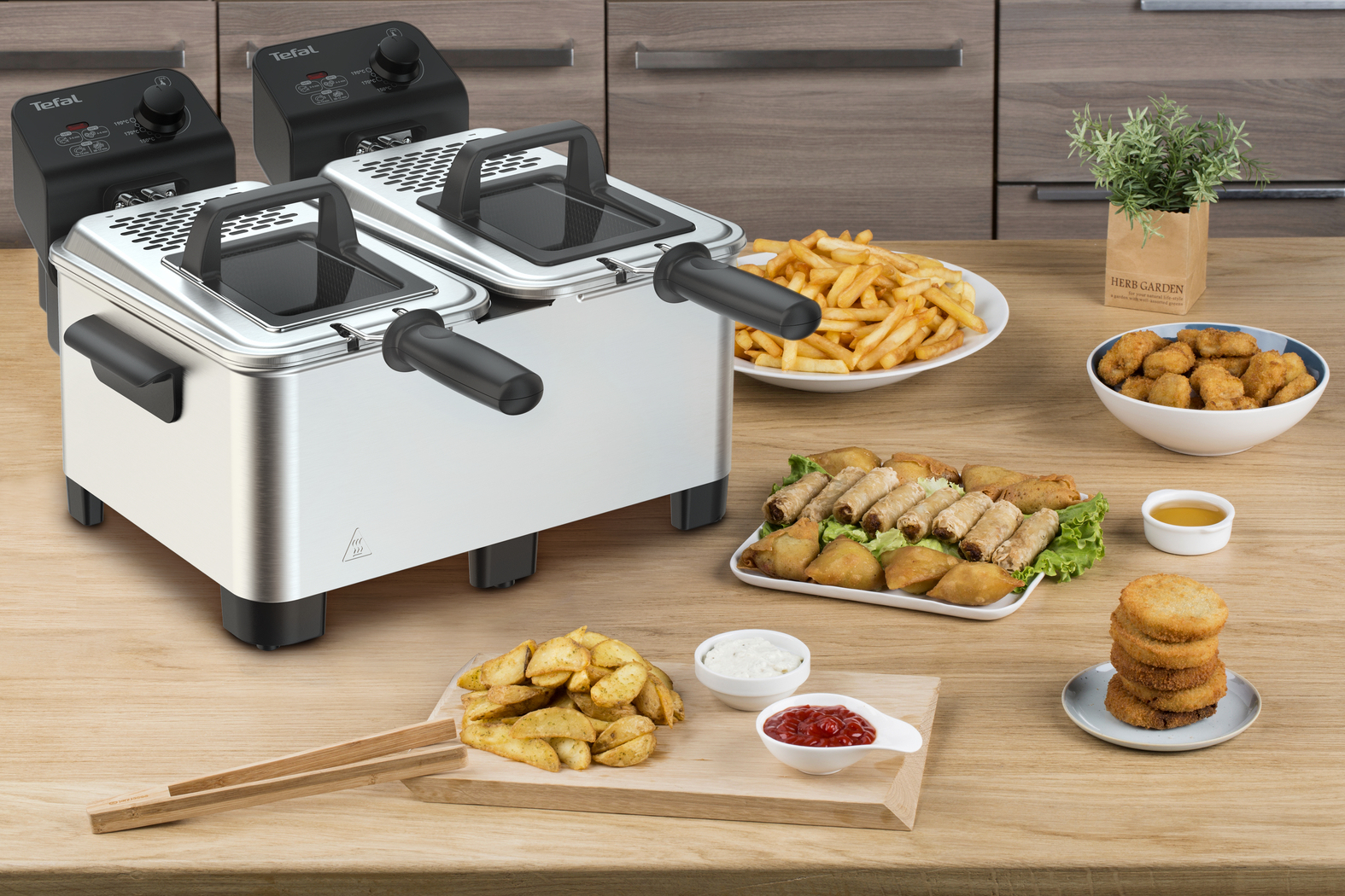 Tefal Double Pro FR3610 dubbele friteuse - Afbeelding 8