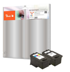 Peach 0F319169 inktcartridge 2 stuk(s) Zwart, Cyaan, Magenta, Geel - Afbeelding 2