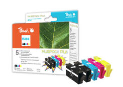 Peach 0F319834 inktcartridge 4 stuk(s) Normaal rendement Zwart, Cyaan, Magenta, Geel - Afbeelding 2