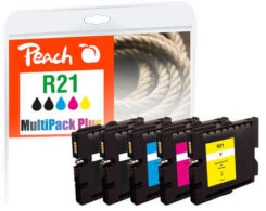Peach PI400-98 inktcartridge 5 stuk(s) Compatibel Zwart, Cyaan, Magenta, Geel - Afbeelding 2