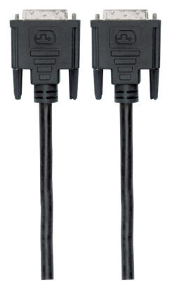 Manhattan 355322 DVI kabel 2 m DVI-D Zwart - Afbeelding 5