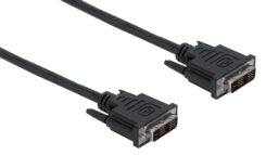 Manhattan 355322 DVI kabel 2 m DVI-D Zwart - Afbeelding 3