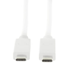 LogiLink CU0131 USB-kabel USB 3.2 Gen 2 (3.1 Gen 2) 1 m USB C 10 Gbit/s Wit - Afbeelding 3