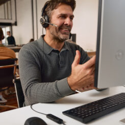 HP Poly Mission 825 Stereo USB Wired Headset (Bulk) - Afbeelding 6