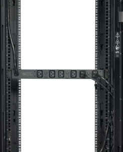 APC Rack PDU, Basic, 1U, 32A, 400V, (6x) C19, IEC 309 32A 3Fase stekker - Afbeelding 3