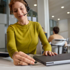 HP Poly Mission 415 Monaural USB Wired Headset - Afbeelding 5