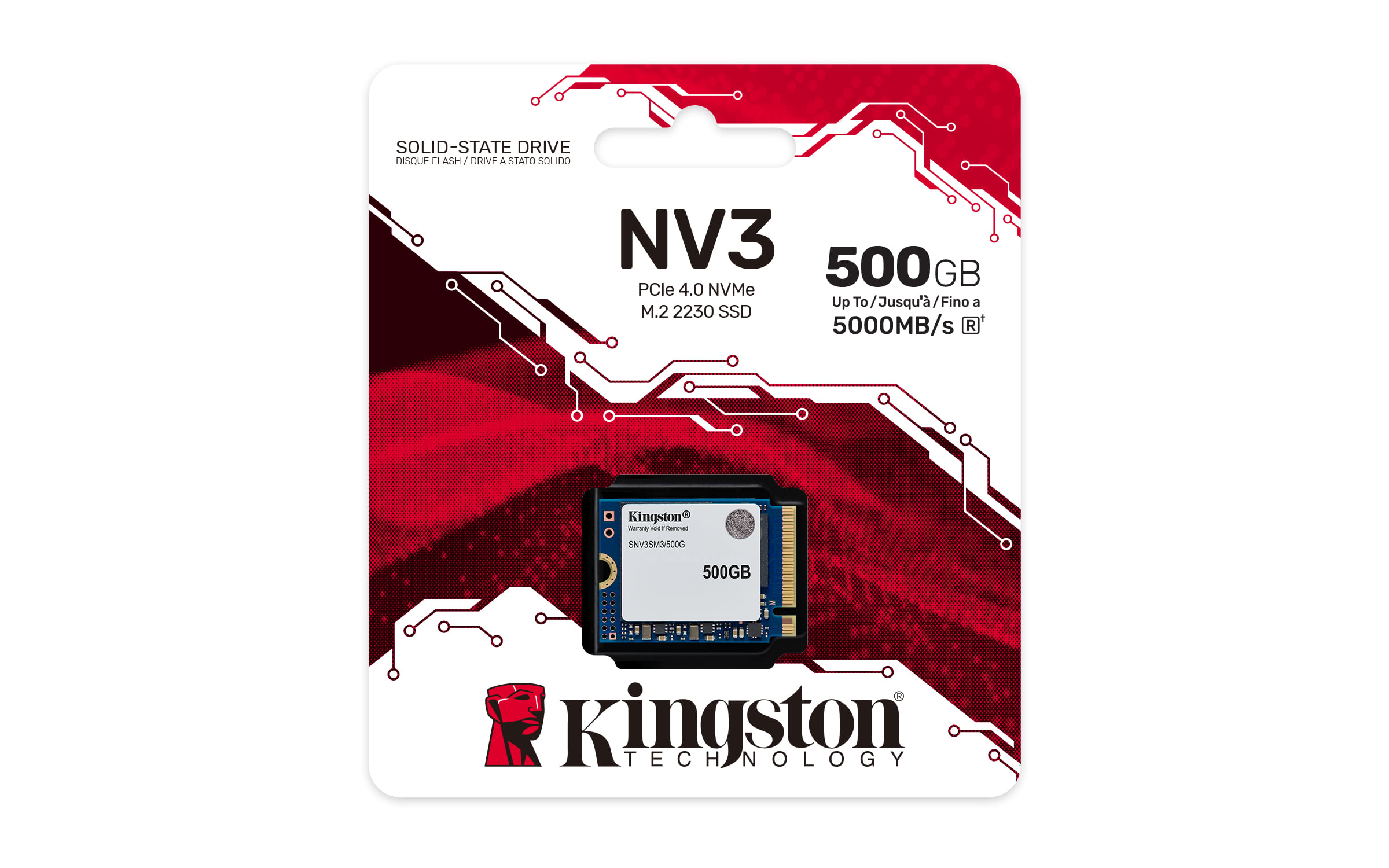 Kingston Technology 500G NV3 M.2 2230 NVMe SSD - Afbeelding 4