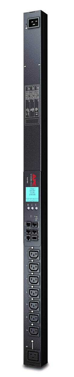 APC Rack PDU AP8958 - Switched, ZeroU, 16A, 230V, (7x) C13 & (1x) C19 - Afbeelding 2
