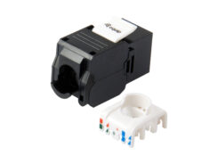 Equip 769226 tussenstuk voor kabels RJ-45 LSA Zwart - Afbeelding 3