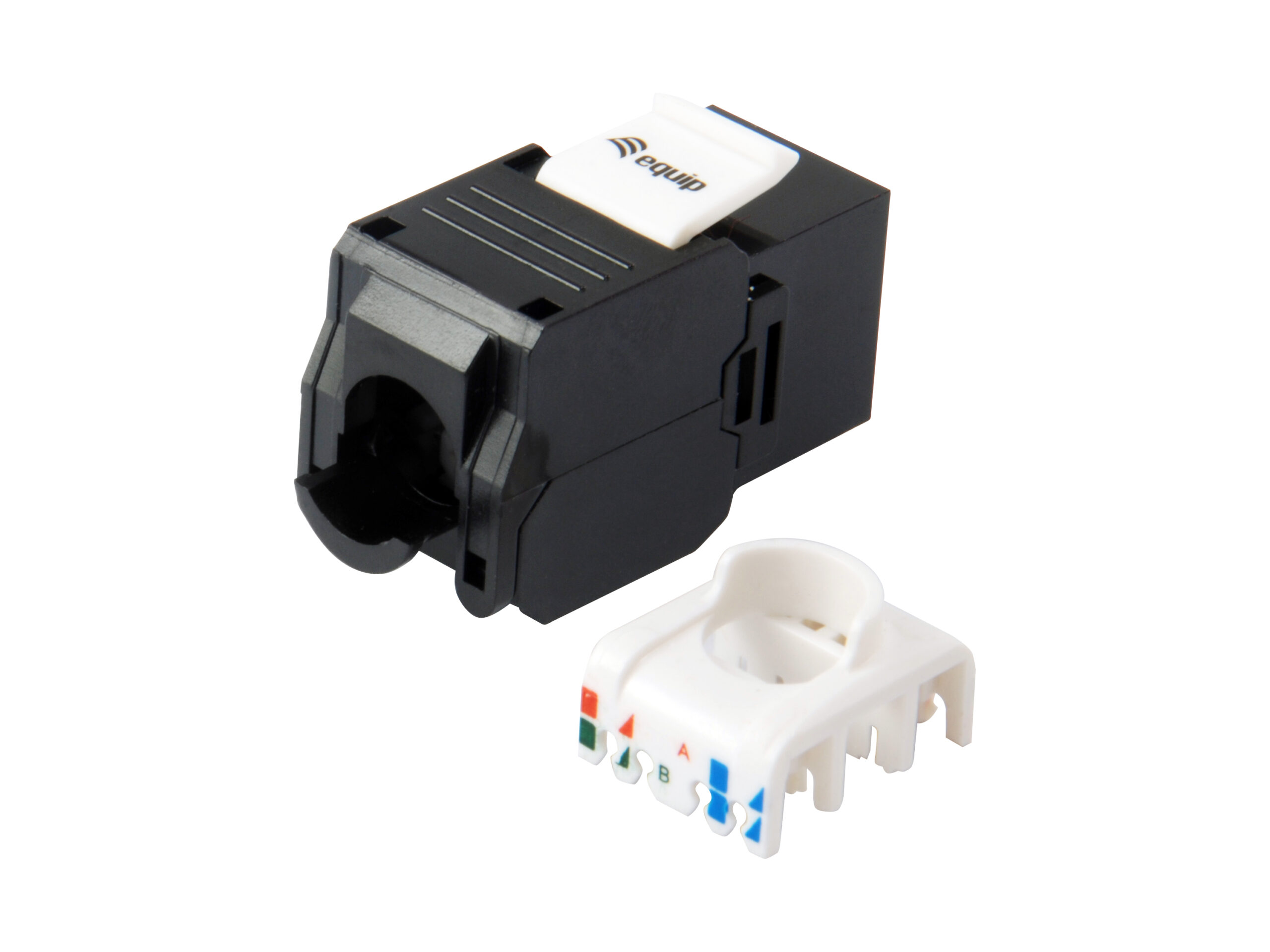 Equip 769226 tussenstuk voor kabels RJ-45 LSA Zwart - Afbeelding 3