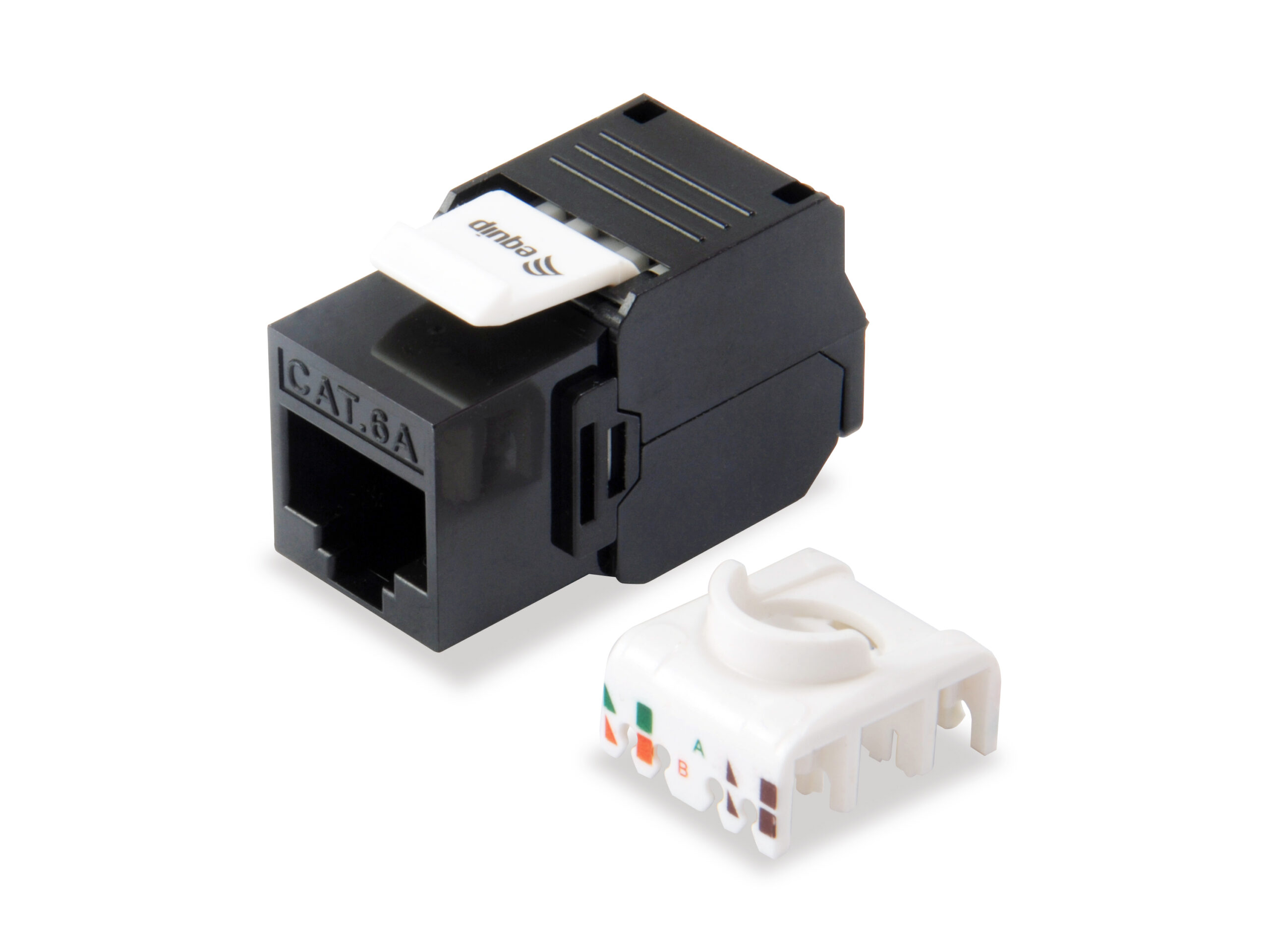 Equip 769226 tussenstuk voor kabels RJ-45 LSA Zwart - Afbeelding 2