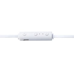 LogiLink BT0040W hoofdtelefoon/headset Draadloos In-ear Oproepen/muziek Bluetooth Wit - Afbeelding 3