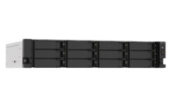 QNAP TS-1273AU-RP-8G data-opslag-server NAS Rack (2U) Ryzen Embedded V1500B 8 GB DDR4 0 TB QNAP QTS Aluminium, Zwart - Afbeelding 6
