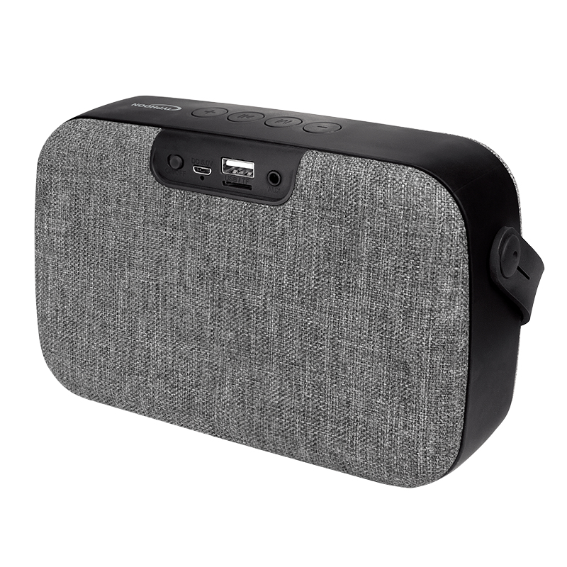 LogiLink TM042 Draagbare & party speaker Draadloze stereoluidspreker Zwart, Grijs 10 W - Afbeelding 2