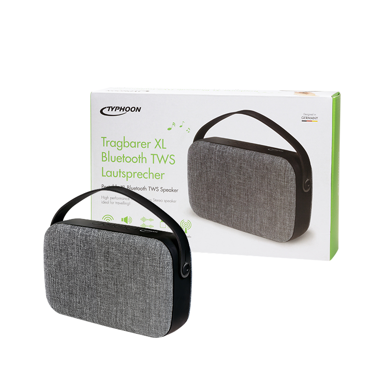 LogiLink TM042 Draagbare & party speaker Draadloze stereoluidspreker Zwart, Grijs 10 W - Afbeelding 5