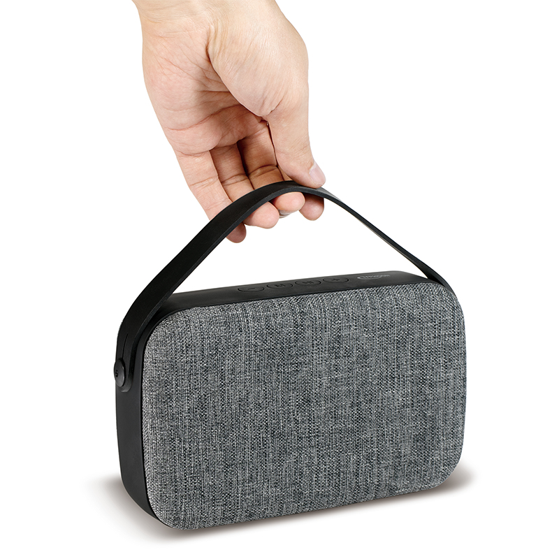 LogiLink TM042 Draagbare & party speaker Draadloze stereoluidspreker Zwart, Grijs 10 W - Afbeelding 3