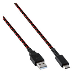 PDP 500-211-EU USB-kabel 2,4 m USB A USB C Zwart, Rood