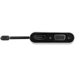 StarTech.com USB-C naar VGA en HDMI adapter 2-in-1 4K 30Hz space grijs - Afbeelding 5