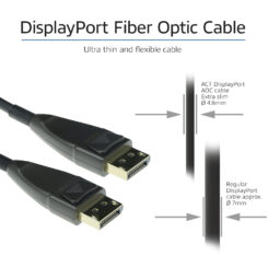 ACT 70 meter DisplayPort Active Optical Cable DisplayPort male - DisplayPort male - Afbeelding 6