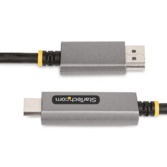StarTech.com 2m DisplayPort naar HDMI Adapter Kabel, 8K 60Hz, 4K 144Hz, HDR10, Actieve DP 1.4 naar HDMI 2.1 Video Converter, DisplayPort Desktop naar HDMI Monitor, M/M, DisplayPort naar HDMI Dongle - Afbeelding 5