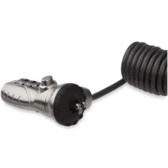 StarTech.com LTLOCK3DCOIL kabelslot Zwart, Roestvrijstaal 1,8 m - Afbeelding 3