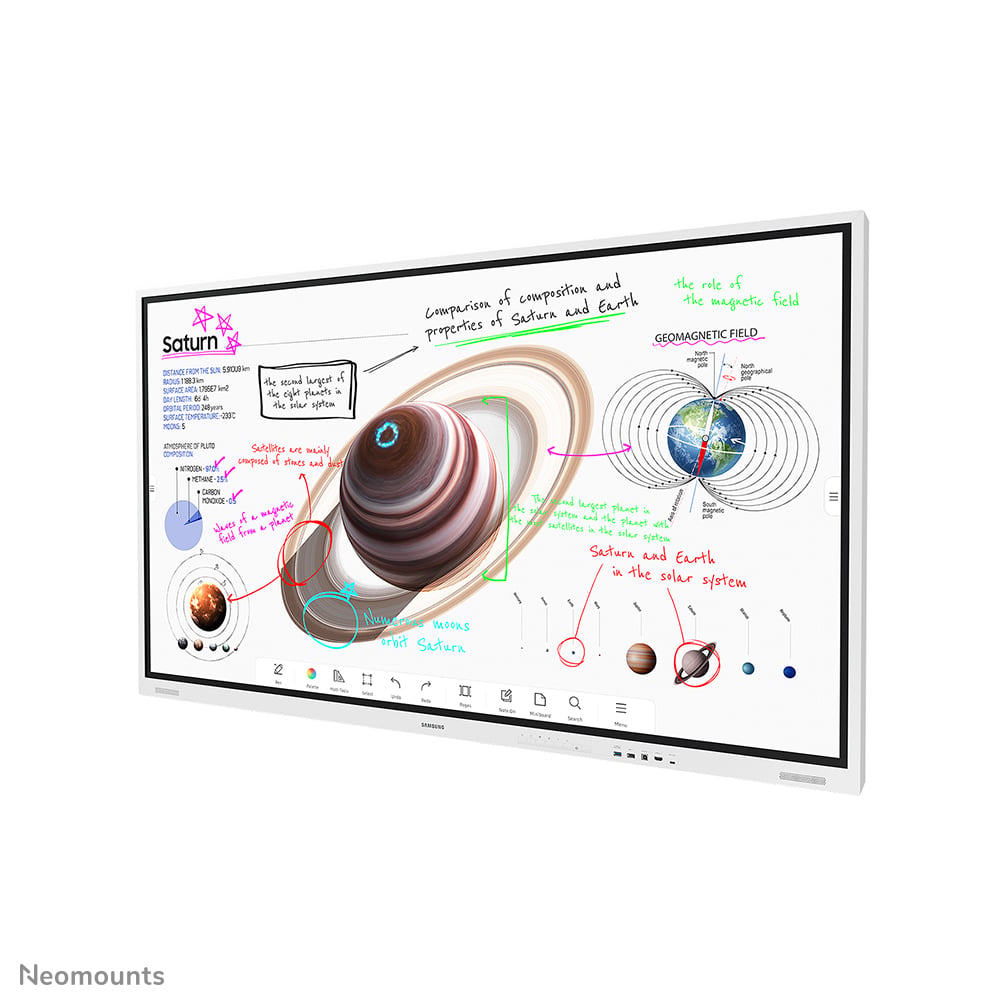 Neomounts WL85-515WH16 TV muur beugel 55-75" - roteerbaar - Afbeelding 13