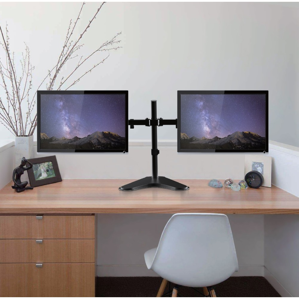 Techly ICA-LCD 2524 flat panel bureau steun 81,3 cm (32") Zwart - Afbeelding 15